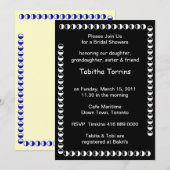 TABITHA TORRINS Vrijgezellenfeest Kaart (Voorkant / Achterkant)