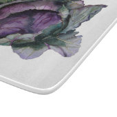 Tabla cortar con acuarela de lombarda snijplank (Hoek)