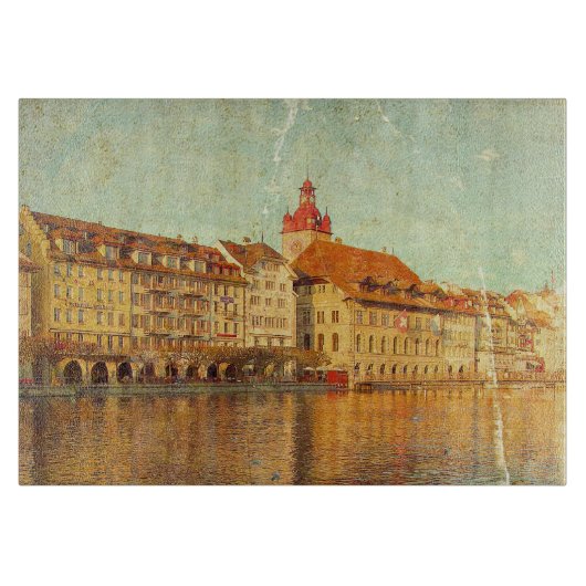 Tabla De Cortar Polaroids from Lucerne Snijplank (Voorkant)