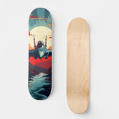Tabla de skate Aeronave militar de combate Persoonlijk Skateboard (Voorkant)