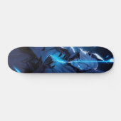 Tabla de Skate Anime Azul con Poderes Mágicos Persoonlijk Skateboard (Horizontaal)