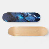 Tabla de Skate Anime Azul con Poderes Mágicos Persoonlijk Skateboard (Horizontaal)