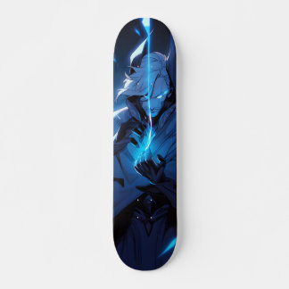 Tabla de Skate Anime Azul con Poderes Mágicos  Persoonlijk Skateboard