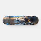 Tabla de Skate Antílope Veloz con Cuernos Persoonlijk Skateboard (Horizontaal)