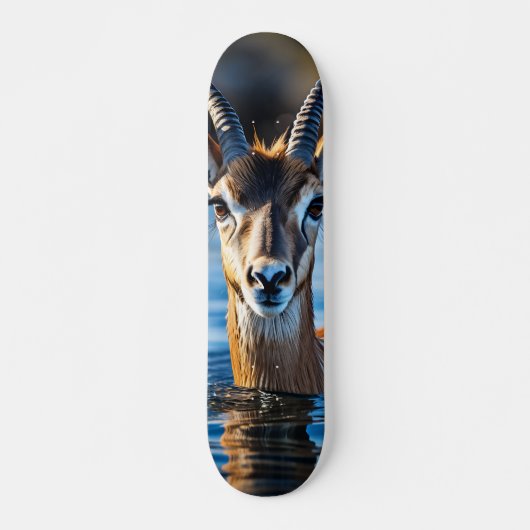 Tabla de Skate Antílope Veloz con Cuernos Persoonlijk Skateboard (Voorkant)