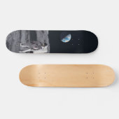 Tabla de Skate Astronauta en la Luna Persoonlijk Skateboard (Horizontaal)