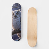Tabla de Skate Búho en el Invierno Frío Persoonlijk Skateboard (Voorkant)