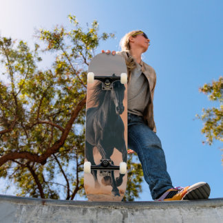 Tabla de Skate Caballo Negro del Desierto Persoonlijk Skateboard