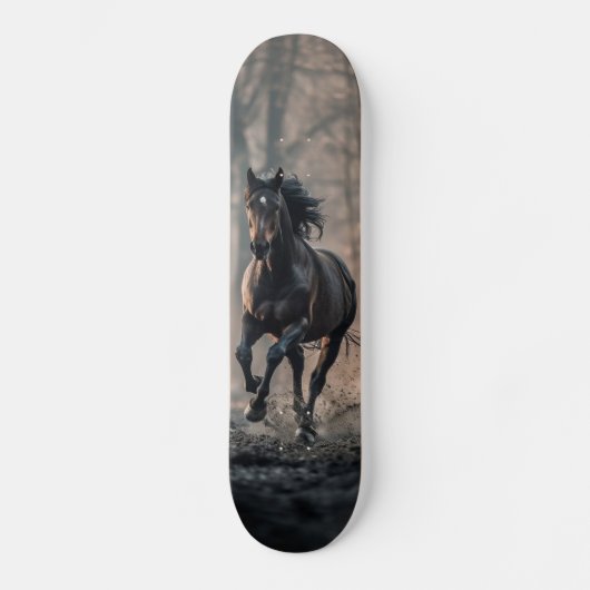 Tabla de Skate Caballo Negro Persoonlijk Skateboard (Voorkant)