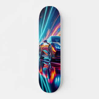 Tabla de Skate Carro con Reflejos de Colores Persoonlijk Skateboard