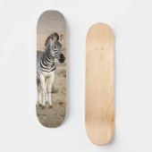 Tabla de Skate Cebra Animal Salvaje Persoonlijk Skateboard (Voorkant)