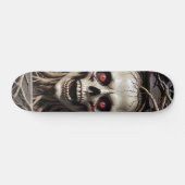 Tabla de Skate Cráneo de Monstruo del Horror Persoonlijk Skateboard (Horizontaal)