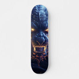 Tabla de Skate Demoníaco dragón azul Persoonlijk Skateboard