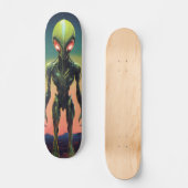 Tabla de Skate Extraterrestre Marciano Persoonlijk Skateboard (Voorkant)