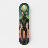 Tabla de Skate Extraterrestre Marciano Persoonlijk Skateboard (Voorkant)