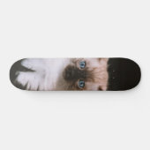Tabla de Skate Gatico Peludo de Ojos Azules Persoonlijk Skateboard (Horizontaal)