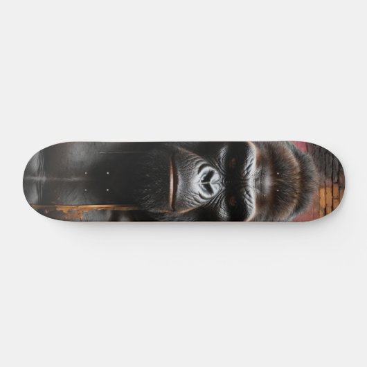 Tabla de Skate Gorila Poderoso Persoonlijk Skateboard (Horizontaal)