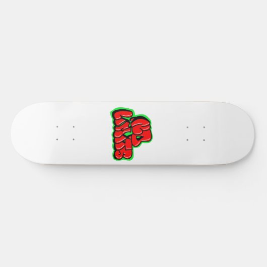 Tabla de Skate graffiti Persoonlijk Skateboard (Horizontaal)
