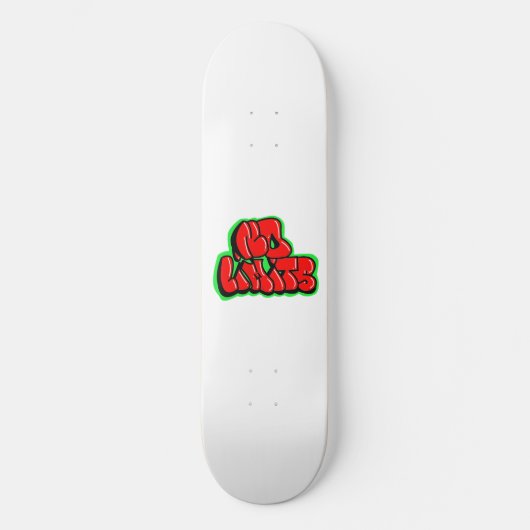 Tabla de Skate graffiti Persoonlijk Skateboard (Voorkant)