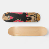 Tabla de Skate Guerrero Ninja Persoonlijk Skateboard (Horizontaal)