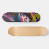 Tabla de Skate Joven Mujer Multicolor Relajada Persoonlijk Skateboard (Horizontaal)