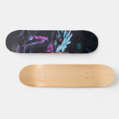 Tabla de Skate Lagarto con Luces de Neón Persoonlijk Skateboard (Horizontaal)