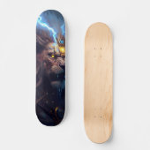 Tabla de Skate León Hechicero Persoonlijk Skateboard (Voorkant)