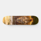 Tabla de Skate León Poderoso Cruzando un Río Persoonlijk Skateboard (Horizontaal)