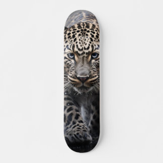 Tabla de Skate Leopardo Caminando con Mirada Fija Persoonlijk Skateboard