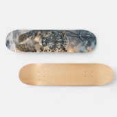 Tabla de Skate Leopardo en Bosque Nevado Persoonlijk Skateboard (Horizontaal)