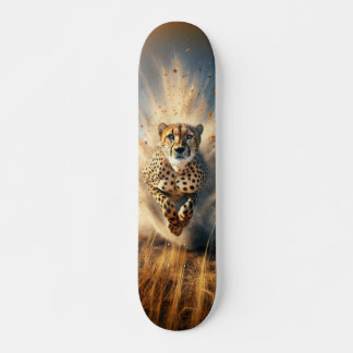 Tabla de Skate Leopardo en Veloz Carrera Persoonlijk Skateboard