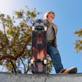 Tabla de Skate Lobo Infernal Persoonlijk Skateboard