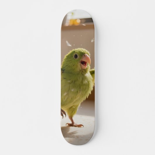 Tabla de Skate Loro Gracioso Persoonlijk Skateboard (Voorkant)
