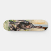 Tabla de Skate Mono Chimpancé Guindado Persoonlijk Skateboard (Horizontaal)