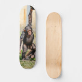 Tabla de Skate Mono Chimpancé Guindado Persoonlijk Skateboard (Voorkant)