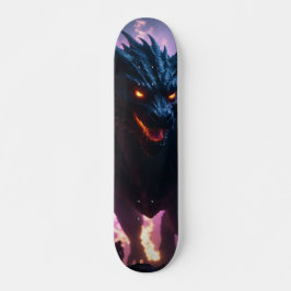 Tabla de skate Monstruoso Dragón Azul Persoonlijk Skateboard