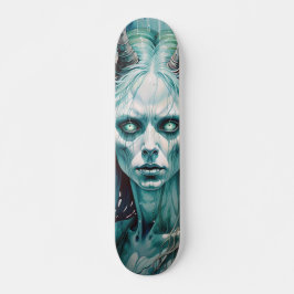 Tabla de Skate Mujer Monstruosa con Cuernos Persoonlijk Skateboard