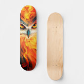 Tabla de Skate Pájaro de Fuego Persoonlijk Skateboard (Voorkant)