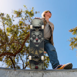 Tabla de Skate Payaso Espeluznante de Miedo Persoonlijk Skateboard