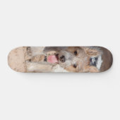 Tabla de Skate Perrito Parson Terrier Feliz Persoonlijk Skateboard (Horizontaal)