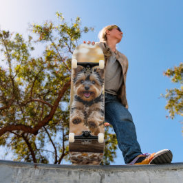 Tabla de Skate Perrito Saltando en el Bosque Persoonlijk Skateboard