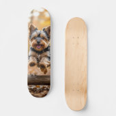 Tabla de Skate Perrito Saltando en el Bosque Persoonlijk Skateboard (Voorkant)