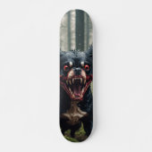 Tabla De Skate Perro Poseído Agresivo   Persoonlijk Skateboard (Voorkant)