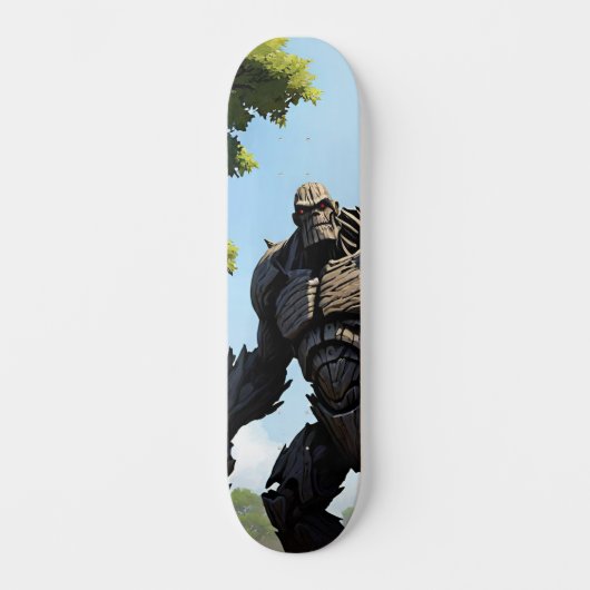 Tabla de Skate Poderoso Monstruo Gigante Persoonlijk Skateboard (Voorkant)