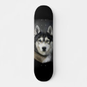 Tabla de Skate Robusto Perro Husky Siberiano Persoonlijk Skateboard (Voorkant)