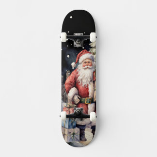 Tabla de Skate Santa Claus con Regalos Persoonlijk Skateboard