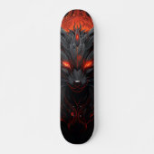 Tabla de Skate Zorro Monstruo Ojos Rojos Persoonlijk Skateboard (Voorkant)