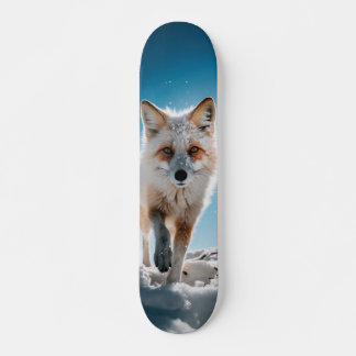 Tabla de Skate Zorro Salvaje de Nieve Persoonlijk Skateboard