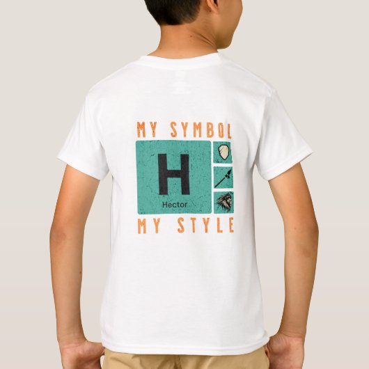 Tabla Periódica: Personaliza y Aprende T-shirt (Achterkant)