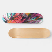 Tabla textura artística persoonlijk skateboard (Horizontaal)